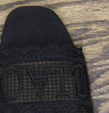 Wild Fable Womens "Ciao" Josephina Lace Flat Sandals 92611858 Black 9M