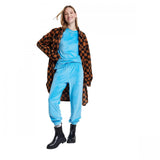 Ascot + Hart Womens Velour Graphic Jogger Pants 85654414