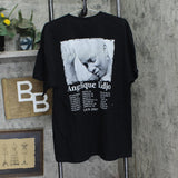 Gildan Mens Vintage Angelique Kidjo Josh Groban Concert Band Tee Black XL