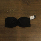 A Pea In The Pod High Waisted 2-Piece Maternity Bikini Bottom Top Set Black XS