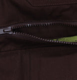 Woolrich X TGT Snap Closure Utility Pocket Fisherman Lined Jacket Vest Brown XL