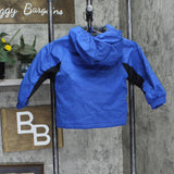 Mountain Warehouse Boys Youth Hooded Parka Jacket Coat 167916b64ac286 Blue 2/3