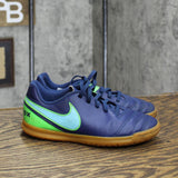 Nike Jr. Tiempo Rio III IC Kids Boys Indoor Soccer Shoes 819196-443 1Y