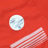 American Apparel Kids Girls Vintage Clif Bar Graphic T-Shirt Tee Red M