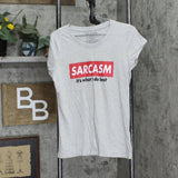 Wound Up Womens Graphic Sarcasm Funny T-Shirt Tee 1667d01e048239 Gray XL