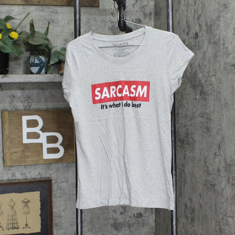 Wound Up Womens Graphic Sarcasm Funny T-Shirt Tee 1667d01e048239 Gray XL