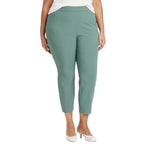 A New Day Womens High-Rise Skinny Ankle Pull-on Pants 93011525 Olive Green 17
