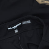 Karl Lagerfeld Paris Womens Compression Dress Suit Pants L3TK7248 Black 2