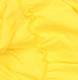 White Mark Scoop Neck Tiered Midi Dress PS315 Canary Yellow 1X
