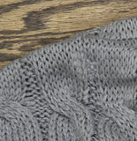 Wrapables Womens Chunky Knit Winter Infinity Scarf with Beanie 93987373 Gray