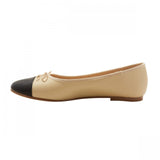A New Day Womens Janie Ballet Flats with Memory Foam Insole Beige Brown 6M