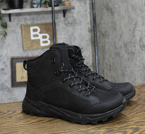 All In Motion Mens Doran Winter Hiker Boots 88235831 Black 9