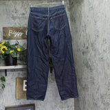 Universal Thread Womens Mid-Rise 90's Baggy Denim Jeans Dark Wash Blue 2