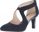 Lifestride Womens Giovanna 2 Open Side Pumps Heels 4530520_9_5_M Navy Blue 9.5M