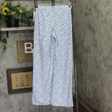 Wild Fable Women's Microfleece Pajama Pants 94718826 Blue Multi XS