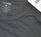 True Classic Sleeve Crew Classic Soft Cotton Blend T-Shirt Tee Carbon Gray 2XL