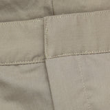 Studio by Torrid Womens Khaki Elastic Waist Zip Front Dress Pants Brown 22R