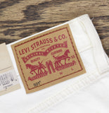 Levi's Womens 501 Original Shorts Denim Jean Jorts Disco Nights White 34