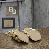 A New Day Womens Esme Floral Crochet Kitten Heels 92979007 Tan Brown 10M