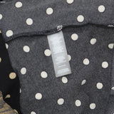 Tommy Hilfiger Womens Dress Fit and Flare Knit Belted Black / Ginseng 12