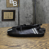 BCBG Womens Vintage Pull On Flats 1673d6aabb49f5 Black 6B