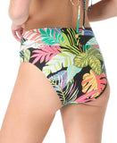 Coco Reef Serene Printed Bikini Bottoms U3C480 Black Multi 2XL
