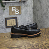Clarks Westlynn Glow Penny Loafer 26184333 Black Leather 5M