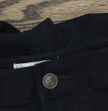 Woolrich X TGT Mens Mid-Rise Straight Fit Cargo Denim Pants Jeans Black 40x32