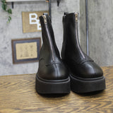 Wild Fable Honor Ankle Platform Combat Boots 94642923 Black 10M