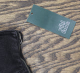 Wild Fable Womens Cropped Denim Vest 89452627 Black Wash M