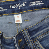 Cat & Jack Kids Boys Rolled Cuff Jean Shorts 1667fcb1689cbc Blue 10