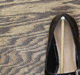 On 34th Womens Saadet Rhinestone-Buckle Mary Jane Flats Black Patent 7M