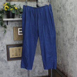 Alfred Dunner Pull-On Denim Jeans with Elastic Waist Blue 16W