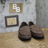 A New Day James Rouched Loafers Faux Suede 94462341 Brown 8M
