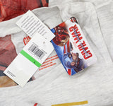 Hybrid Juniors Marvel Ironman Graphic Tank Top Gray L