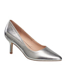 French Connection Womens Kate Flex Pumps Silver Gray 8.5M