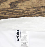 DKNY Womens High Waist Bikini Bottom Swim DIMBS303 Soft White Texture M