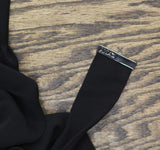 DKNY Belted Collared Tie Waist Jumpsuit DD3K284A Black 6