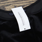 Banana Republic Womens Crushed Velvet Blouse Shirt Top 1667b8350827c2 Black S