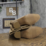 Universal Thread Womens Harlan Dress Boots 88098579 Taupe Brown 6M