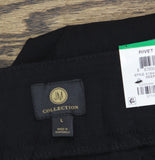 JM Collection Knit Studded Pull-On Tummy Control Pants 51844DP460 Deep Black L