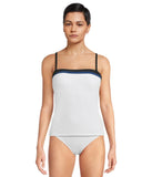 Tommy Bahama Island Cays Colorblock Bandini Swim Top Tankini White / Blue XL