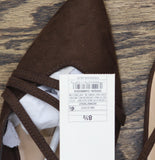 A New Day Womens Twiggy Multi Buckle Mini Heel Flats 94303760 Brown 8.5M