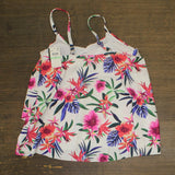 Island Escape Womens Capetown Underwire Tankini Swim Top N760558 White Multi 8