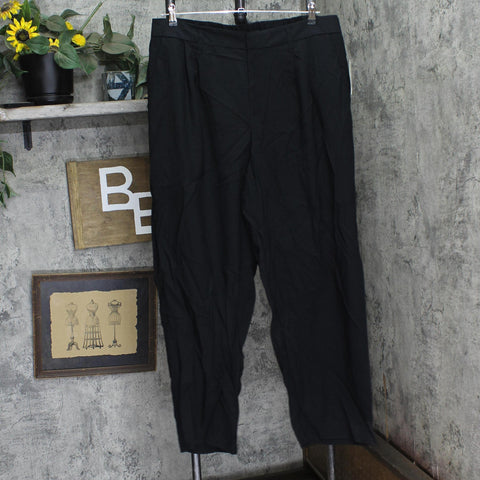 A New Day Womens High-Rise Straight Trousers 89472982 Black 17
