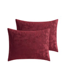 Hallmart Freta Jacquard 13-Pc. Comforter Set Red King
