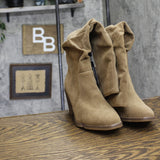 Universal Thread Womens Harlan Dress Boots 88098577 Taupe Brown 6.5M