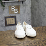 Baretraps Vannie Slip-On Sneaker Lace Up BT31107 White Multi 8M