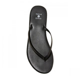 Shade & Shore Womens Cali Flip Flop Sandals 89255319 Black 8M