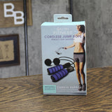 Lomi Ropeless Jumprope Weighted Handles 10oz. LF5014BKBL Black / Blue